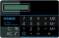 casio SL-755 (BK)